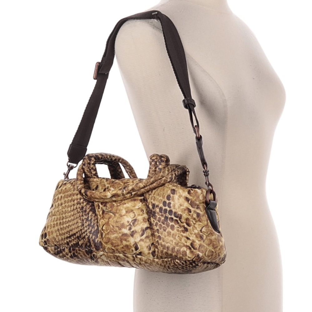 Roberto Cavalli LeSportSac Python Sand Bag - image 2